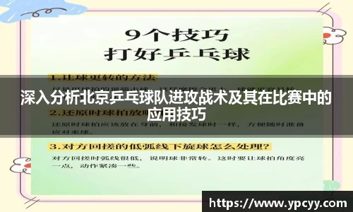 深入分析北京乒乓球队进攻战术及其在比赛中的应用技巧