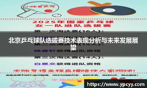 北京乒乓球队选拔赛技术表现分析与未来发展展望